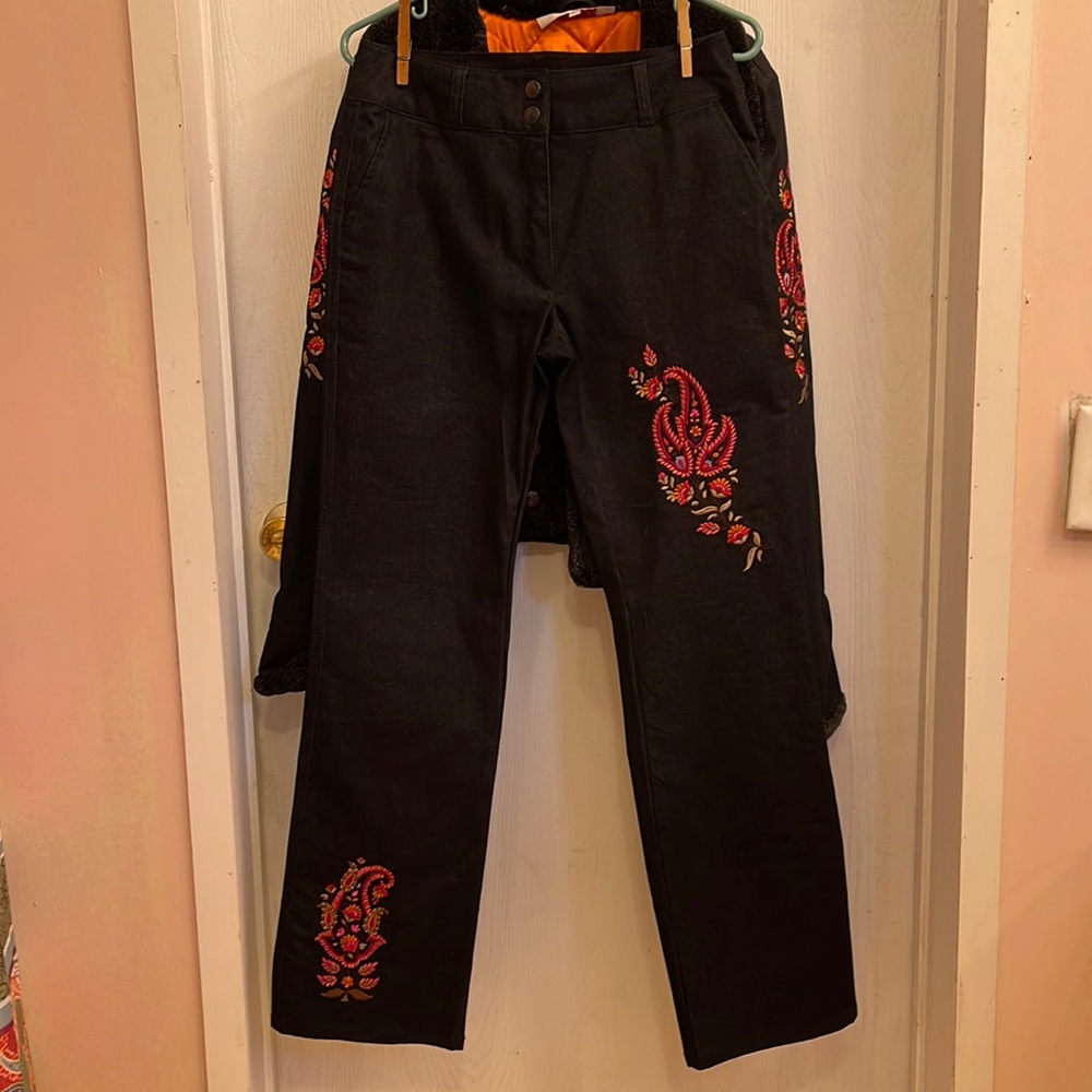 Rene Derby Jacket and matching Jeans.